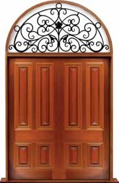 cricket bat: single door + sidelight on left