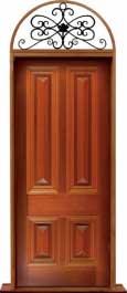 cricket bat: single door + sidelight on left