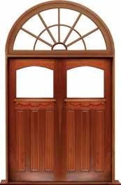 federation archtop: door in frame