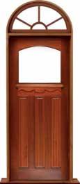 federation archtop: door in frame