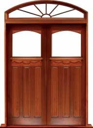federation archtop: door in frame
