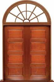 horizontal 4 panel: single door + sidelight on right