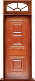 mediterranean: double door +  two sidelights
