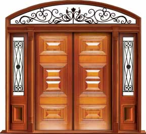 noosa: double door + sidelight on right
