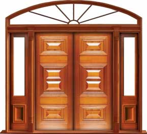 noosa: double door + sidelight on right