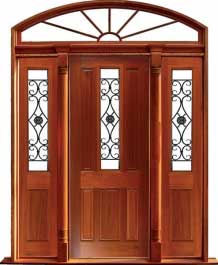 paddington with ironwork: double door