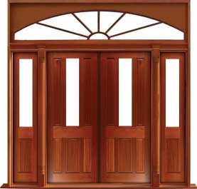 paddington: double door + sidelight on right