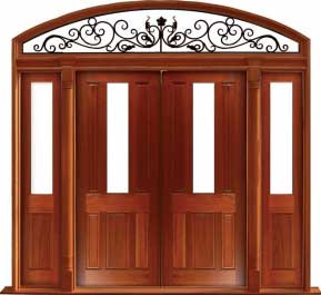paddington: double door + sidelight on right