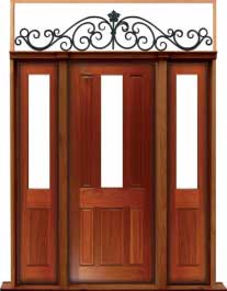 paddington: double door + sidelight on right