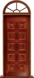 tessellated bat: double door